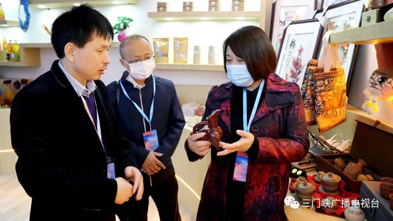 三門峽仰韶文化展館亮相第八屆中原文化產業博覽交易會